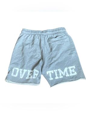 Overtime Sweat Shorts  Unisex S French Terry Faded Black Performance Never Worn